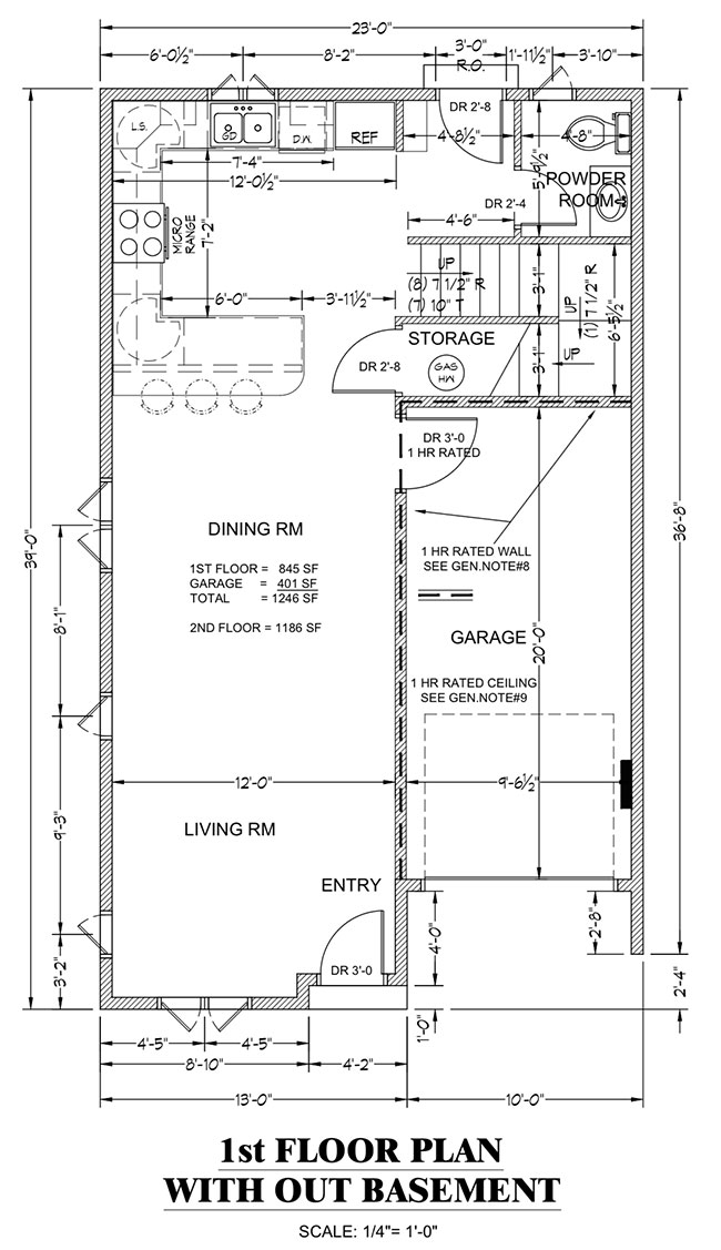 521 Harmony Road, Baden, PA Floor Plan